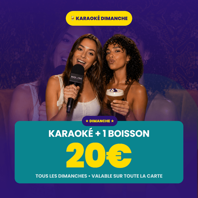 Offre BACK to BAC du dimanche