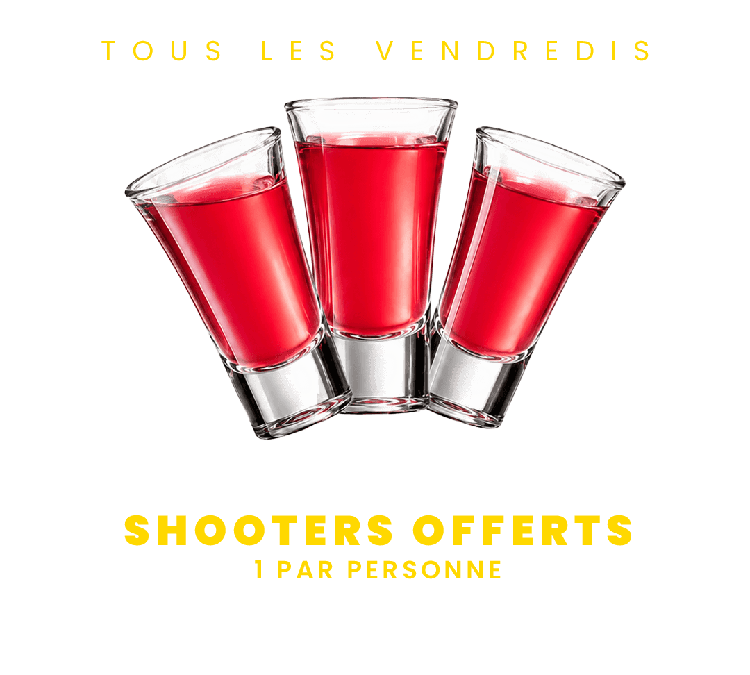 Shooters offets chez BACK to BAC