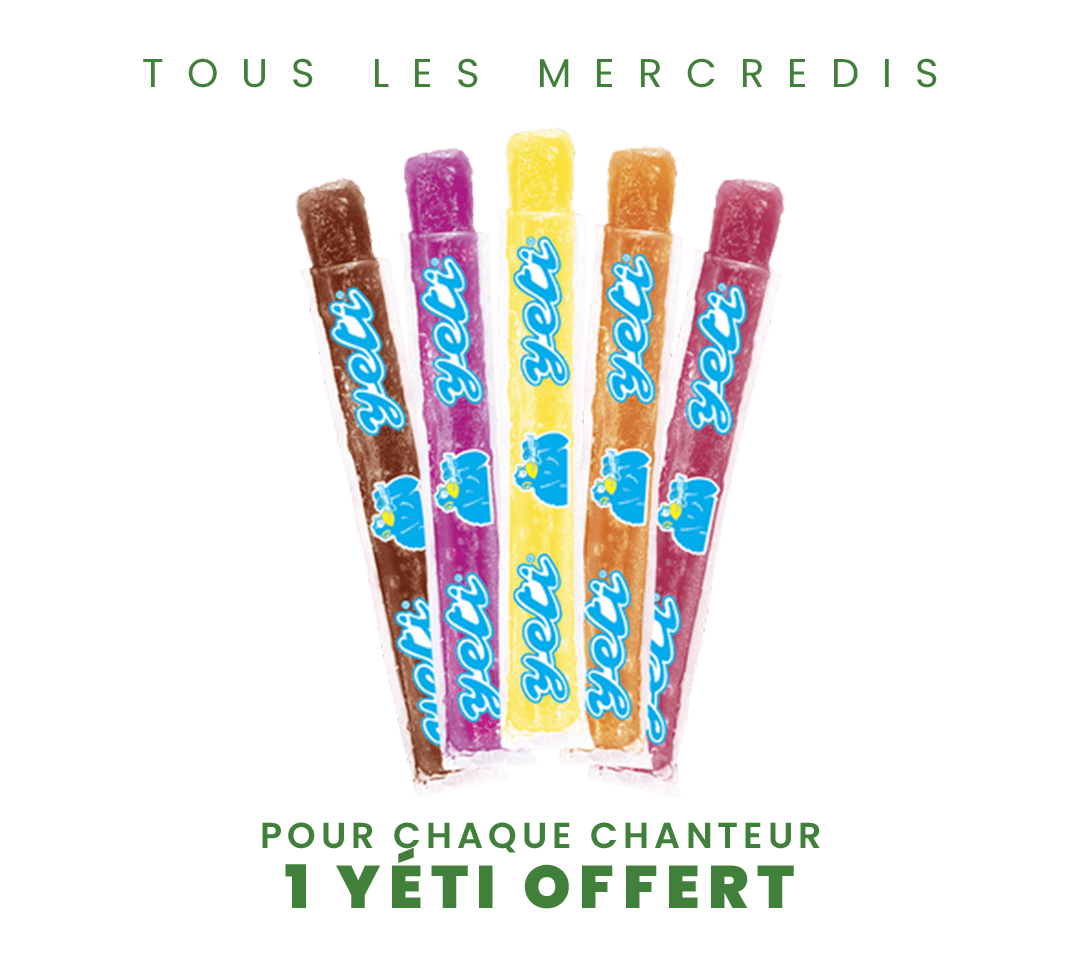 Mercredis yeti offert